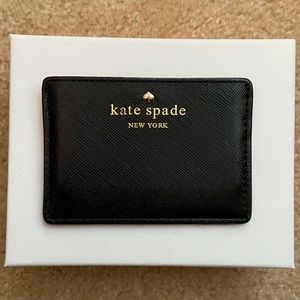 Black Kate Spade Card Holder